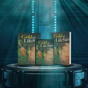 Gold or Life? book cover — Godwin Kojo Ayenor PhD — Black Seeds Publishing